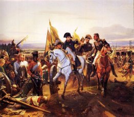 Napoleon in der Schlacht bei Friedland