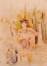 Mädchen mit Windhund- Mädchen mit Windhund-