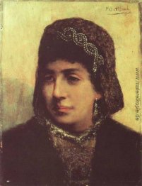 Kopf eines jüdischen Braut Kopf eines jüdischen Braut