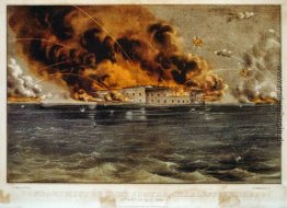 Beschuss von Fort Sumter, Charleston Harbor 12. & 13. April 1861