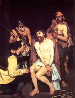 Jesus von den Soldaten verspotteten