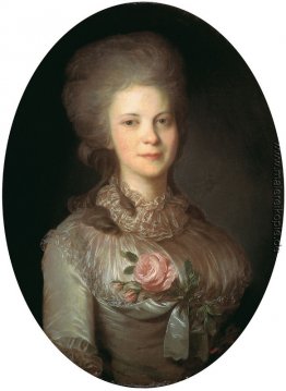 Porträt von Warwara Nikolajewna Surovceva