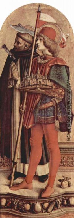 Saint Peter Martyr und Venetianus von Camerino
