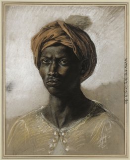 Porträt eines Türken in einem Turban