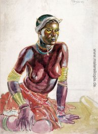 Junge Mädchen Xhoza Junge Mädchen Xhoza