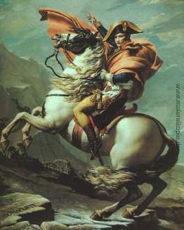 Napoleon, der die Alpen am St. Bernhard-Pass, 20. Mai 1800