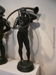 Gladiator die Trompete spielt Gladiator die Trompete spielt