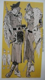 Fashion der Dame in Deutschland. Wintersaison. Fashion der Dame in Deutschland. Wintersaison.