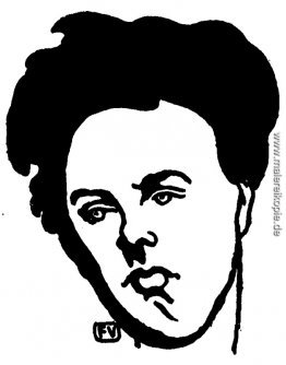 Porträt von Arthur Rimbaud