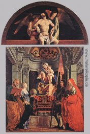 Madonna und Kind mit St. Peter, Christine, Liberale und Jerome Madonna und Kind mit St. Peter, Christine, Liberale und Jerome