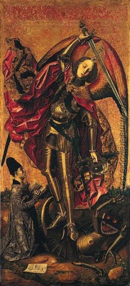 St. Michael Triumphs über den Teufel