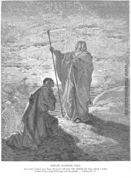 Samuel segnet Saul
