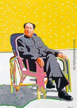 Mao in einem Sessel
