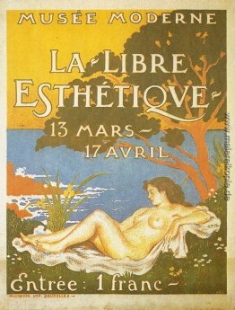 Ausstellungsplakat für La Libre Esthétique