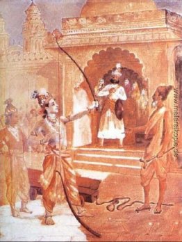 Sri Rama brechen die Schleife