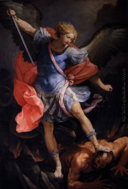 Der Erzengel Michael besiegt Satan