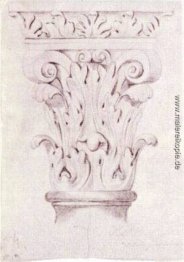 Korinthischen Kapitell