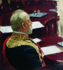 Portrait der Secretary of State, allgemeine und Mitglied Michail