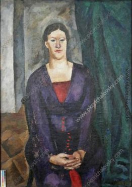 Porträt von Sofia Petrowna Konchalovskaya
