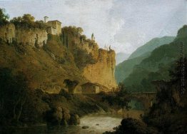 Kloster von San Cosimato-und ein Teil des Claudian Aquädukt in d