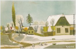 Husovtsy im Schnee