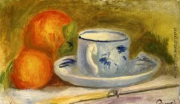 Cup und Orangen