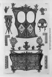 Eine Seite der Limousine, eine Kommode und verschiedene andere A Eine Seite der Limousine, eine Kommode und verschiedene andere A