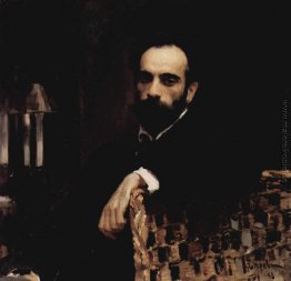 Porträt des Künstlers Isaak Ilyich Levitan