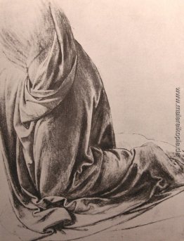 Zeichnung der Draperie