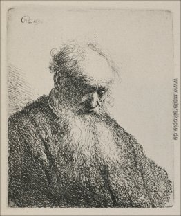Ein alter Mann mit einem Bart