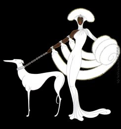 Im Theater, Ebenholz und Weiß Im Theater, Ebenholz und Weiß