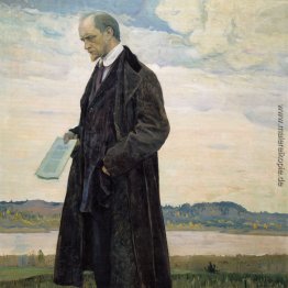 Thinker (Portrait philisopher Ivan Ilyin)