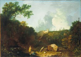 Entfernte Ansicht der Maecenas 'Villa Tivoli