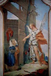 Die Erscheinung des Engels vor Sarah