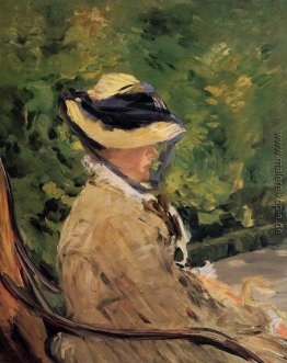 Madame Manet am Bellevue