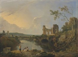 Italienische Landschaft (Morgen)