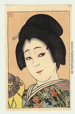 Kotaro in der Rolle Yayoi