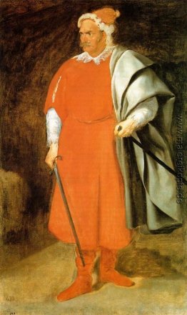 Portrait der Possenreißer "Rotbart", Cristobal de Castaneda