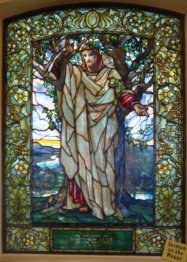 Bergpredigt (Buntglasfenster in der Arlington Street Church, Bos