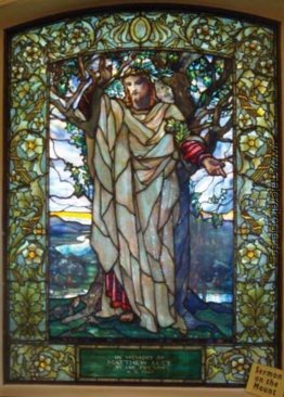 Bergpredigt (Buntglasfenster in der Arlington Street Church, Bos