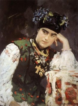 Porträt von Sophia Dragomirova-Lukomskaya