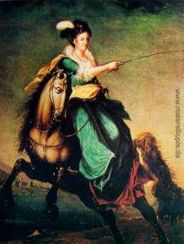 Retrato equestre de Carlota Joaquina von Spanien