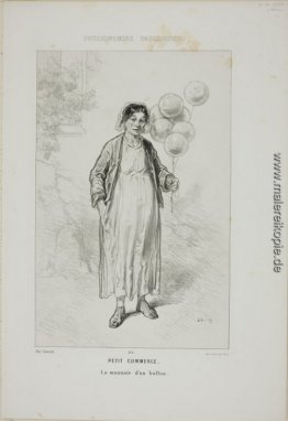 Physionomies Pariser: Petit Commerce. La Monnaie d'un Ballon