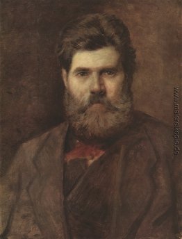 Porträt des Bildhauers Vladimir Brovsky