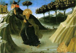 Der Heilige Antonius Abt durch einen Klumpen Gold Tempted