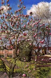 Landschaft mit Magnolia Landschaft mit Magnolia