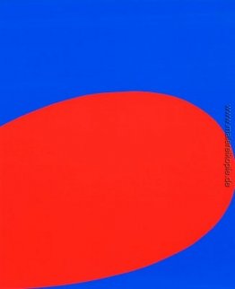 Red / Blue (von zehn Werke von Zehn Maler)