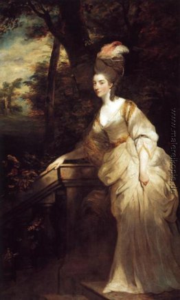 Porträt von Georgiana, Herzogin von Devonshire