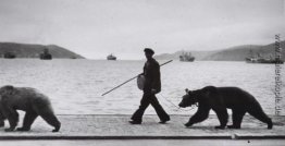 Montreur d'uns au lange du Bosphore