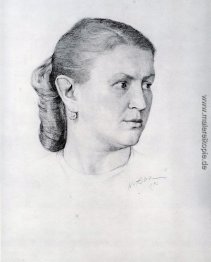 Porträt von E. A. Krilova Porträt von E. A. Krilova